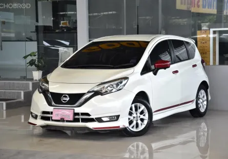 Nissan Note 1.2 VL ปี2018 รถบ้านมือเดียว ใช้น้อยเข้าศูนย์ตลอด ไม่เคยติดแก๊ส สวยเดิมทั้งคัน ออกรถ0บาท