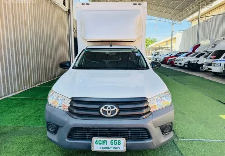 ตู้แห้ง คาร์โก้บ๊อกซ์ เปิดด้านหลัง เสริมแหนบแล้ว 2020 Toyota Hilux Revo 2.4 รถกระบะ ออกรถ 0 บาท