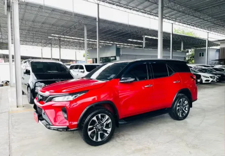 TOYOTA FORTUNER LEGENDER 2.8 V 4WD 2021 รถสวย มือแรก ไมล์น้อย 5 หมื่นโล TOP สุด รับประกันตัวถังสวย