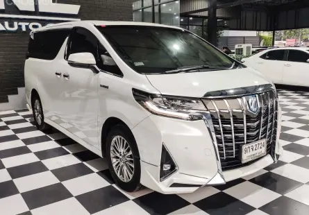 2019 Toyota ALPHARD 2.5 HYBRID E-Four รถตู้/MPV รถสวย เลขไมล์แท้ 