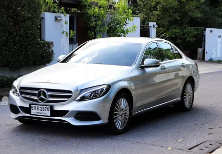 2016 Mercedes-Benz C300 2.1 Blue TEC HYBRID Exclusive รถเก๋ง 4 ประตู 