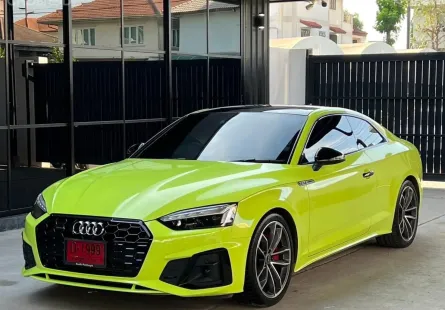 2022 Audi A5 2.0 Coupe 45 TFSI quattro S line Black Edition รถเก๋ง 2 ประตู รถสภาพดี มีประกันไมล์แท้