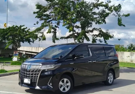 2019 Toyota ALPHARD 2.5 HYBRID E-Four รถตู้/MPV รถบ้านมือเดียว ไมล์แท้ มีวารันตี 2 ปี 