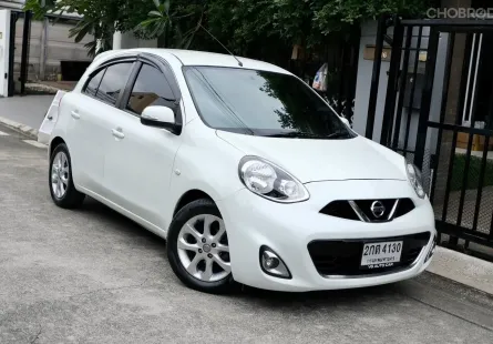 2013 Nissan MARCH 1.2 VL รถเก๋ง 5 ประตู รถบ้านแท้ ไมล์น้อย เจ้าของขายเอง 