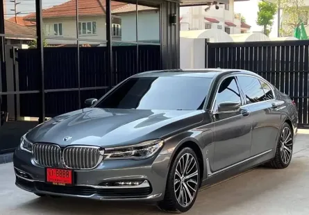 2018 BMW 7 Series 2.0 740Le รถเก๋ง 4 ประตู รถบ้านมือเดียว ไมล์แท้ 