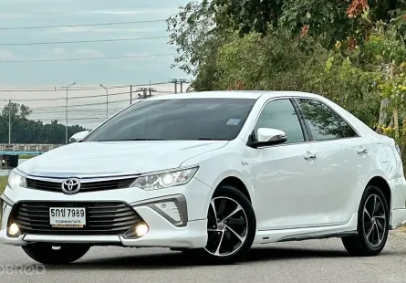 2015 Toyota CAMRY 2.0 Extremo รถเก๋ง 4 ประตู มือเดียว ประวัติศูนย์ โครงสร้างเดิมทุกจุด