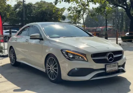 2017 Mercedes-Benz CLA-Class 2.0 CLA250 AMG รถเก๋ง 4 ประตู 