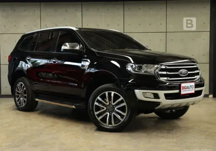 2021 Ford Everest 2.0 Titanium+ SUV AT TOP 2WD (Panoramic Roof) ไมล์แท้ Warranty 10ปี150,000KM B1790