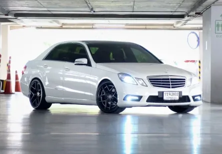 2012 Mercedes-Benz E-Class 1.8 E250 CGI รถเก๋ง 4 ประตู ฟรีดาวน์ 