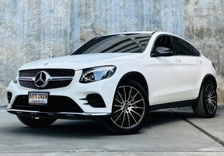 2018 Mercedes-Benz GLC-Class 2.0 GLC250d Coupe SUV ดาวน์ 0% รถบ้านมือเดียว ไมล์น้อย 