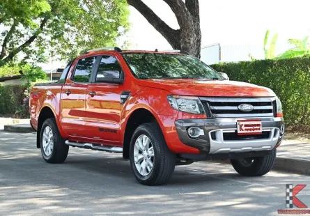 Ford Ranger 3.2 DOUBLE CAB WildTrak 4WD 2013 กระบะใช้งานในครอบครัวตัวแต่งพิเศษจากศูนย์ ชุดแต่งรอบคัน