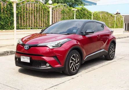 TOYOTA C-HR 1.8 HYBRID MID ปี 2018 สภาพนางฟ้า