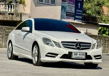 2013 BENZ E-CLASS, E200 COUPE CGI โฉม W207 ปี09-16