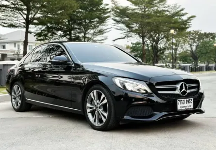 2018 Mercedes-Benz C-Class 2.0 C350e รถเก๋ง 4 ประตู รถบ้านมือเดียว ไมล์น้อย เจ้าของขายเอง 