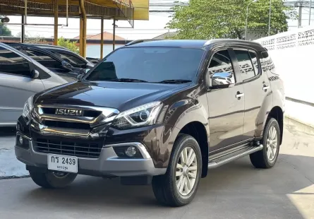 2017 Isuzu MU-X 3.0 SUV รถบ้านมือเดียว ไมล์น้อย เจ้าของขายเอง 