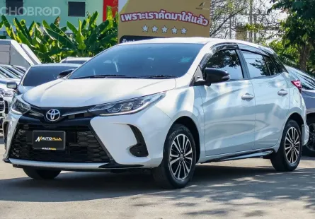 2021 Toyota Yaris 1.2 Play Sports รถสวยสภาพพร้อมใช้งาน ไม่แตกต่างจากป้ายแดงเลย