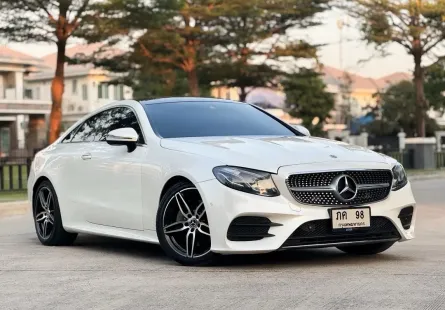 2018 Mercedes-Benz E-Class 2.0 E200 Coupe รถเก๋ง 2 ประตู รถบ้านแท้ ไมล์น้อย มือเดียว เจ้าของขายเอง 