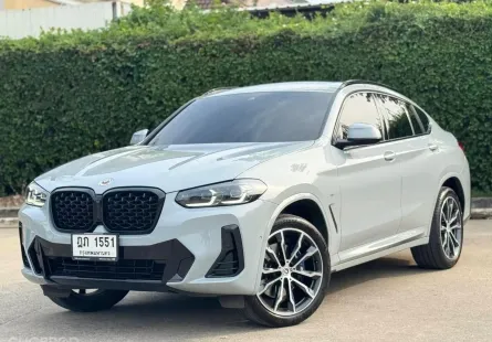 2023 BMW X4 2.0 xDrive20d SUV รถสภาพดี มีประกัน ไมล์น้อย มือเดียวป้ายแดง 