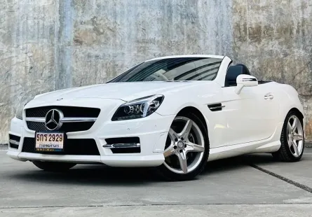 2016 Mercedes-Benz SLK-Class 1.8 SLK200 AMG รถเปิดประทุน รถบ้านแท้ 