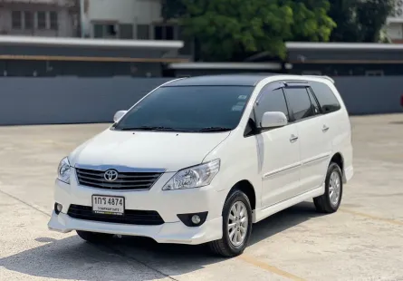 ขาย รถมือสอง 2012 Toyota Innova 2.0 SUV ออกรถ 0 บาท