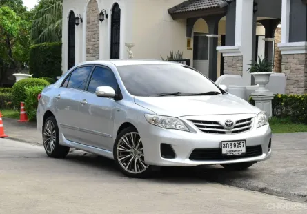 Toyota Altis 1.6E CNGโรงงาน เครื่องยนต์เบนซิน เกียร์ AT ปี 2012 จด 2014 สีเทา แก๊ซ ยกเลิกแล้ว  