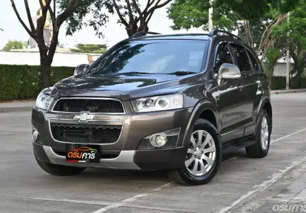 Chevrolet Captiva 2.4 LSX 2012 รถบ้านมือเดียวตัวไมเนอร์เชนจ์กระจังหน้ารุ่นใหม่ ชุดแต่งศูนย์รอบคัน