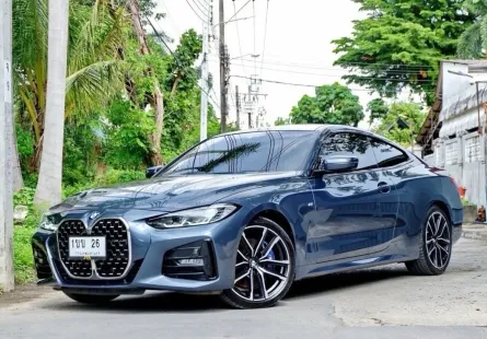 2021 BMW 4 Series 2.0 430i รถเก๋ง 2 ประตู รถบ้านมือเดียว ไมล์น้อย เจ้าของขายเอง 