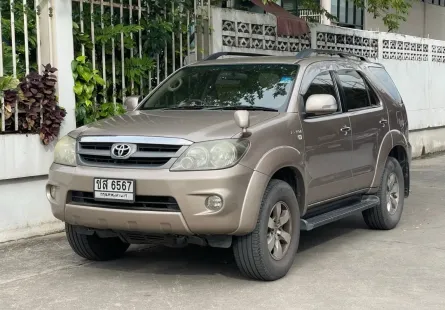 2008 Toyota Fortuner 2.7 V SUV รถบ้านมือเดียว ไมล์แท้ เจ้าของขายเอง 