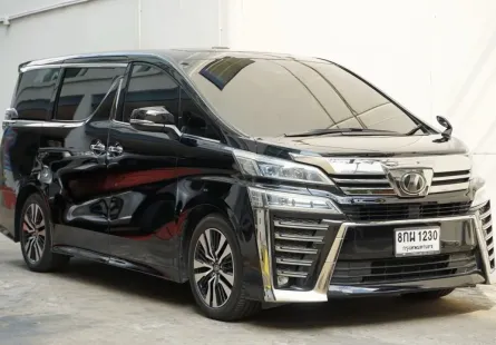 2019 Toyota VELLFIRE 2.5 รถตู้/MPV รถบ้านแท้ มือเดียวป้ายแดง ประวัติศูนย์ 