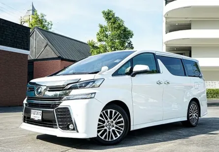 2015 TOYOTA VELLFIRE 2.5 ZG Edition