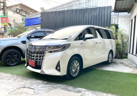 2018 Toyota ALPHARD 2.5 HYBRID X E-Four รถมือเดียว ไมล์ 52,*** km