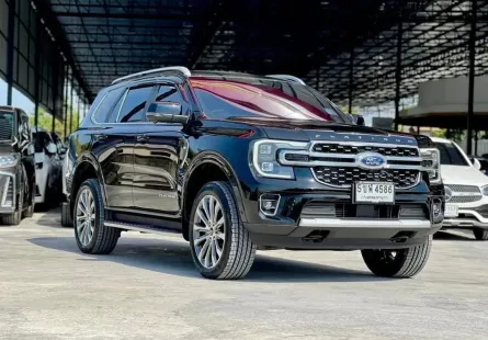 2024 Ford Everest 3.0 V6 Platinum SUV รถบ้านมือเดียว ไมล์ 1,100 km.