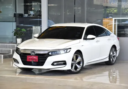 Honda ACCORD 2.0 Hybrid ปี 2019 สวยชิดป้ายแดง ใช้น้อยมากเข้าศูนย์ตลอด รถบ้านมือเดียว ฟรีดาวน์