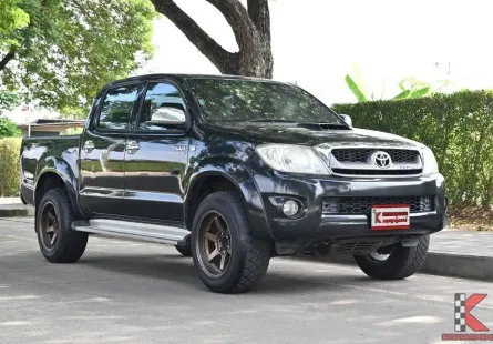 Toyota Hilux Vigo 2.5 DOUBLE CAB E Prerunner VN Turbo กระบะใช้งานในครอบครัวตัวยกสูงจากศูนย์ 