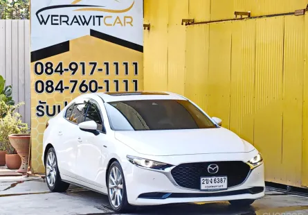 Mazda 3 2.0 SP Sedan ปี 2021 ตัวท็อป หลังคา Sunroof เกียร์ Auto เครื่องเบนซิน รถสวยตัวถังเดิม 