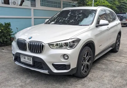 2018 BMW X1 2.0 sDrive18d SUV รถสวย ไมล์น้อย รถบ้านมือเดียว ป้ายแดง 