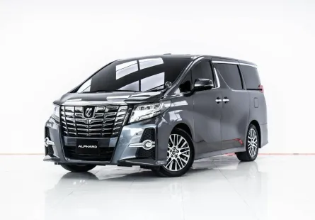 3A611 TOYOTA ALPHARD 2.5 SC PACKAGE AT 2018