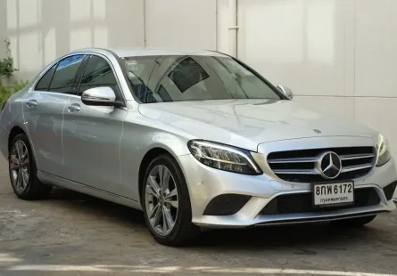 2019 Mercedes-Benz C-Class 2.0 C220d รถเก๋ง 4 ประตู รถบ้านแท้ มือเดียวป้ายแดง 