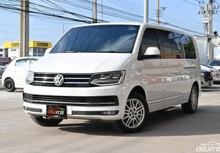 Volkswagen Caravelle 2.0 TDi 2019 รถบ้านมือเดียวใช้งานในครอบครัว แต่งมาครอบๆ พร้อมใช้งาน