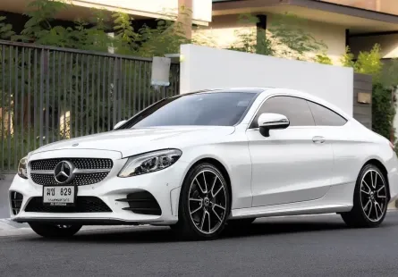 2019 Mercedes-Benz C-Class 1.5 C200 Coupe รถเก๋ง 2 ประตู รถสวย ไมล์แท้ Service ทุกระยะ 