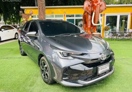 2024 Toyota YARIS 1.2 Sport รถเก๋ง 5 ประตู ไมล์แท้ 7,000 กม ฟรีดาวน์ 0 บาทออกรถ