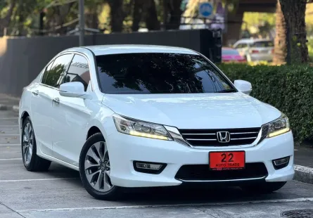 Honda ACCORD 2.4 EL Navi AT รุ่นท้อป รถบ้านแท้มือเดียว ใช้น้อย สภาพสวยพร้อมใช้งาน 