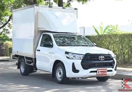 Toyota Hilux Revo 2.4 Entry รถกระบะตู้ทึบเพลสลอย ล้อกระทะผ่า ไมล์ 3 หมื่นกว่าโล ตู้สั่งทำพิเศษ