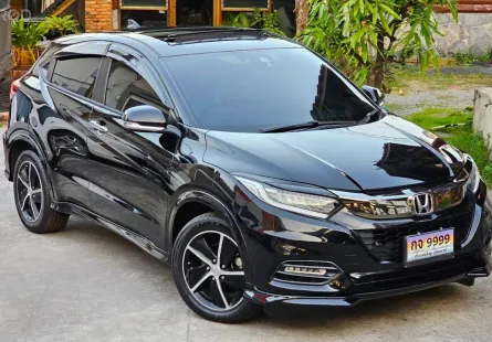 2018 Honda HR-V 1.8 RS Sunroof SUV รถมือเดียว ไมล์ 9 หมื่นกิโลแท้ รถสวยสภาพดี ครับ