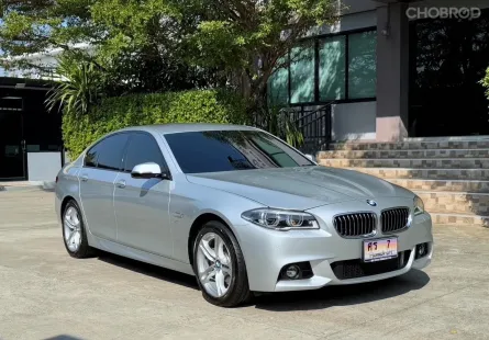 2016 BMW 525D MSPORT LCI รถออกศูนย์ BMW THAILAND รถวิ่งน้อย เข้าศูนย์ทุกระยะ ไม่เคยมีอุบัติเหตุครับ