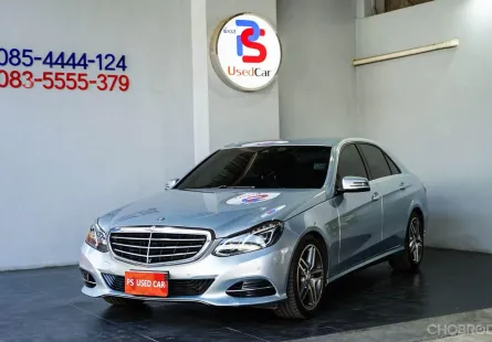 ขายรถ Mercedes-Benz E300 Bluetec Hybrid ปี 2016 ฟรีเงินดาวน์ รถมือเดียวออกห้าง ไมล์แท้