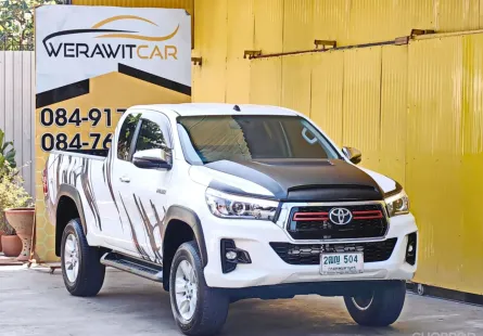 Toyota Hilux Revo 2.4 SMARTCAB Prerunner E Plus Pickup ปี 2018 เครื่อง ดีเซล เกียร์Autoรถสวยสภาพใหม่