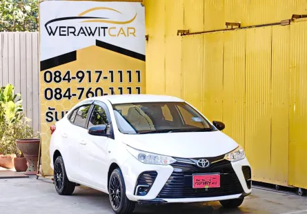 Toyota Yaris Ativ 1.2 Entry Sedan ปี 2022 เครื่อง เบนซิน เกียร์ Auto 4 ประตู รถสวยตัวถังเดิม