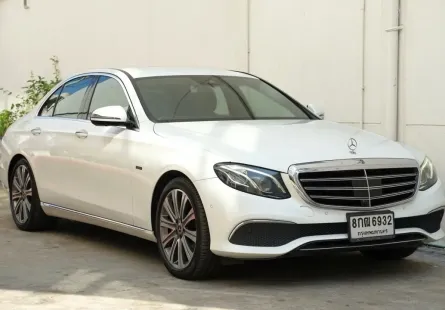 2019 Mercedes-Benz E-Class 2.0 E350e รถเก๋ง 4 ประตู รถสวย ไมล์แท้ มือเดียวป้ายแดง 