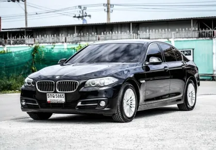 2016 BMW 5 Series 2.0 520d รถเก๋ง 4 ประตู ออกรถง่าย